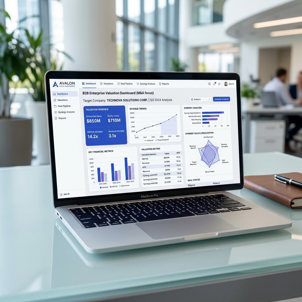 AI Valuation Insight dashboard preview