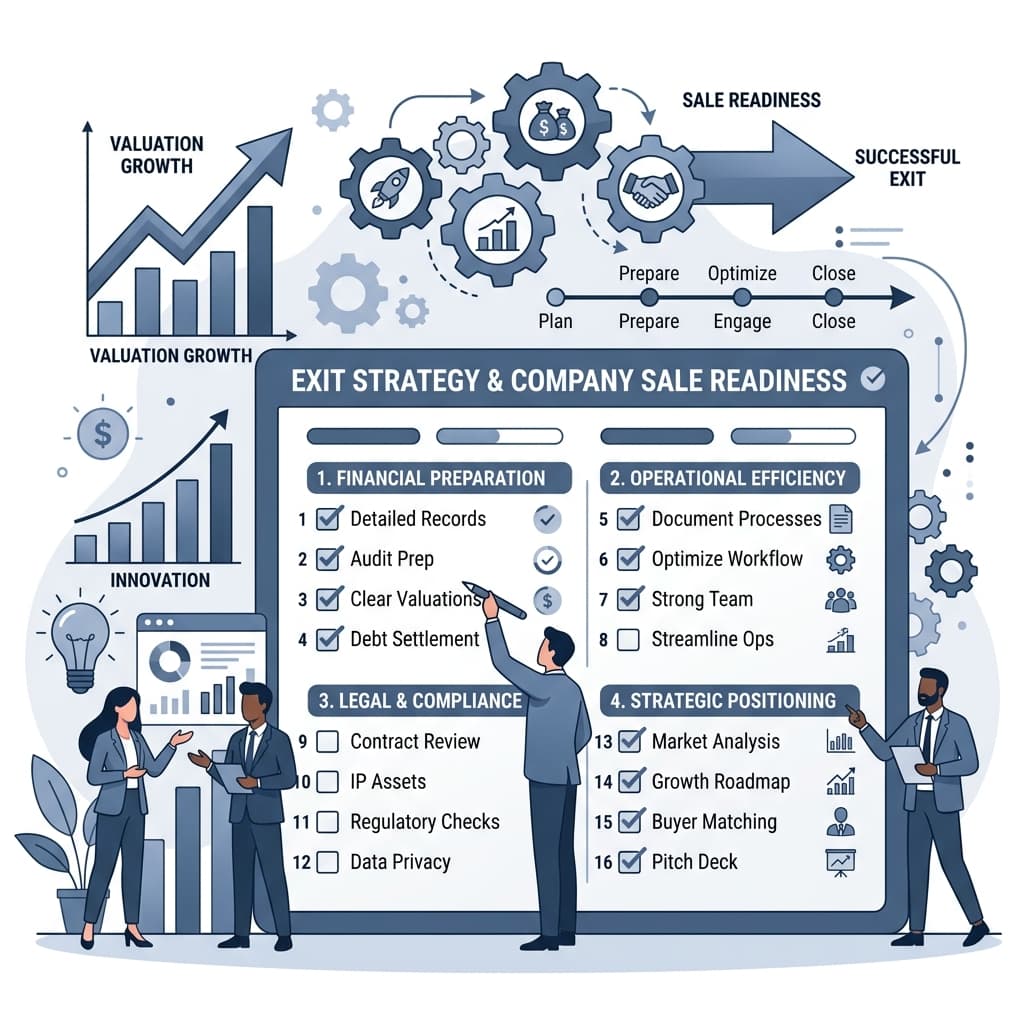 How to Prepare Your Business for Sale in 2026: A Step-by-Step Checklist